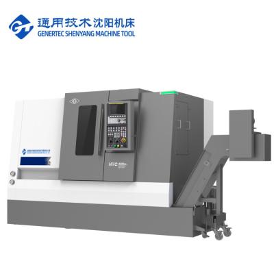 China SMTCL Horizontales Drehzentrum HTC30Hm Horizontale 12-Stationen-Stromturm CNC Drehmaschine zu verkaufen