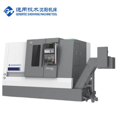 China SMTCL Kleinteilebearbeitung HTC16H Metall Schrägbett CNC Drehmaschine 8 Stationen Horizontale CNC Drehmaschinen zu verkaufen