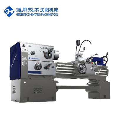 China SMTCL Horizontal Manual Lathe CA6140 1000mm Gap Bed Manual Lathe Machine for sale