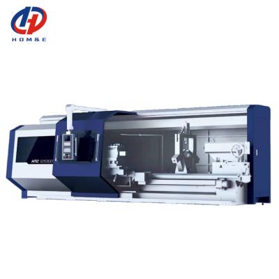 China SMTCL CNC Schwerdrehmaschine HTC125300 Max Schneidlänge 3000mm Horizontales Flachbett CNC Drehmaschine zu verkaufen