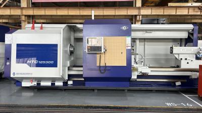 China SMTCL CNC Heavy Turning Machine HTC125300 Max Cutting Length 3000mm Horizontal Flat Bed CNC Lathe for sale