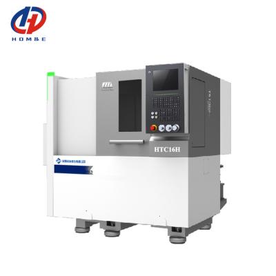 Chine SMTCL Petites pièces d'usinage HTC16H Lit incliné métallique Tour CNC 8 stations Tour CNC horizontaux à vendre