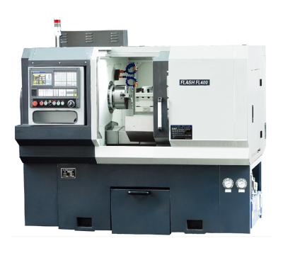 China FL400 Flat Bed CNC Lathe Linear Guideway Ball Screw Metal Turning Lathe Machine for sale