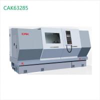 China Vertical Flatbed CNC Machine 4 stations CAK63285 with Servo Motor for sale