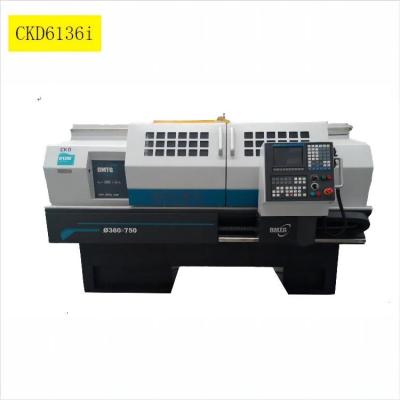 China Horizontale Flachbett CNC-Drehbank bearbeitet CKD6136i 20 - 3000r/Min Spindle Speed maschinell zu verkaufen