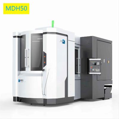 Китай Центры CNC MDH50 горизонтальные подвергая механической обработке удваивают паллеты для судостроения продается