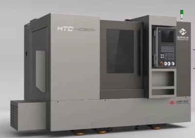 China Horizontaler Grad HTC4050S der Schrägen-Bett CNC-Drehbank-Maschinen-45 zu verkaufen