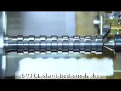 SMTCL CNC Turning Center Milling Machine HTC40E CNC Lathe Machine For Metal Slant Bed Lathe