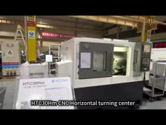 SMTCL Horizontal Turning Center HTC30Hm Horizontal 12-station Power Turret CNC Turning Lathe Machine