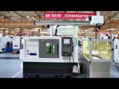 SMTCL Horizontal Turning Center HTC30Hm Horizontal 12-station Power Turret CNC Turning Lathe Machine