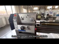 SMTCL Conventional Turnings Lathes CA6140A 2000mm Flange Lathe Horizontal Manual Lathe Machine