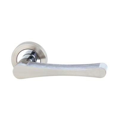 China Easy Installation Hot Sale Custom Aluminum Door Handle Lock Set Accessories for sale