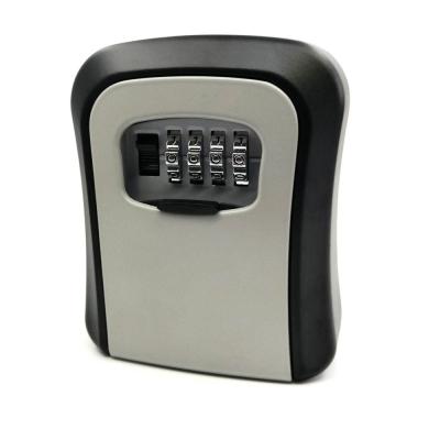 China Waterproof Master Safe Box Cipher Wall Mount Combination Password Lock Aluminum Alloy Outdoor Key Storage Box for sale