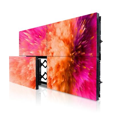 China 2x2 3x3 Inch 2x2 3x3 Controller 55 Screen 4k Digital Signage Indoor Video Wall Splicing Indoor LCD Video Wall Cheap Price for sale