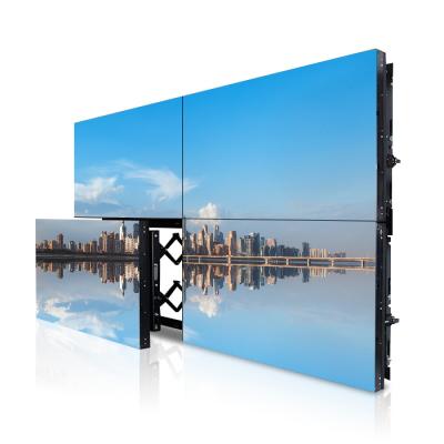 China 46 49 55 inch HD 2x2 3x3 indoor video wall led digital signage and display advertising players splicing screen lcd video wall display for sale