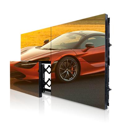 China Indoor 3x3 Video Controller 55 Inch Full HD 1080P Panel Indoor Video Wall Mount LCD Display Wall Advertising Video Player for sale