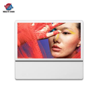 China 19 Inch Indoor LCD Monitors Narrow Digital Signage Advertising Ultra Height Display For Elevator for sale