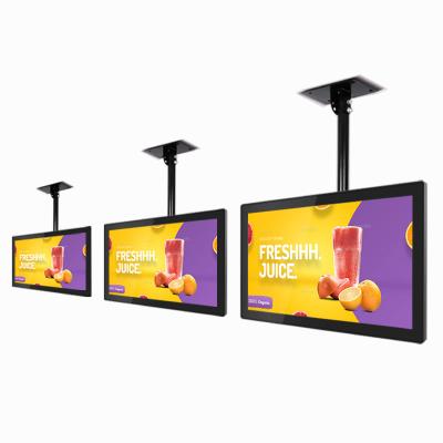 China Indoor Indoor Wall Mounted Display Menu Player Advertising LCD Touch Screen Restaurant Mall Elevator Digital Signage for sale