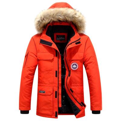 China Reversible wholesales Canada winter thickening long parka outdoor coats men clothes plus size men's jackets for sale