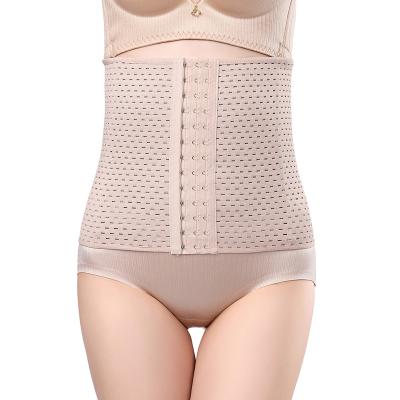 China Wholesale Cheap Antibacterial Hollow Out Ventilation Waist and Waist Plus Size Shapers Belly Wrap Shaper for sale