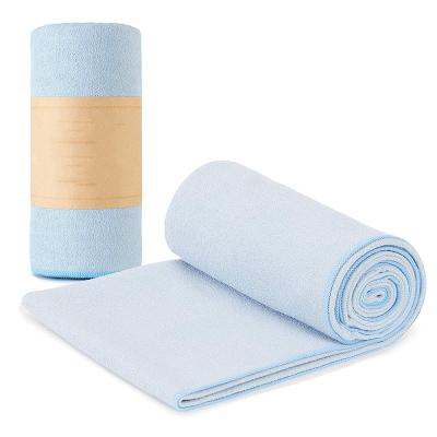 China Peep Personalized Gym Yoga Mat Breathable White Towel Wholesale Viable for sale