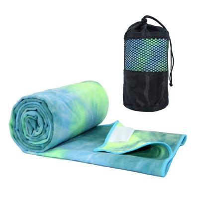 China Factory Wholesale Viable Indoor Exercise BSCI Yoga Mat Non-Slip Towel for sale