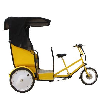 China 3 Passenger Rickshaw Bike Taxi Pedicab Rickshaw With CE Certificate for sale