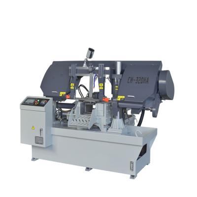 China GH4235 Horizontal Band SAW GH4235 Double Column Hydraulic Band Metal Cutting Steel Strip Sawing Machine for sale