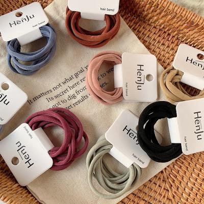 China Wholesale Fashionable Customized Cheap Elastic Scrunchies Beauty Ribbon Hair Ties For Women Hair Bag Hair Accessories for sale