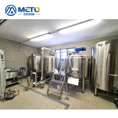 China High Quality Full System Cost Beer Brewpub Beer Brewery Restaurant Micro Brewing 3bbl Brewery for sale