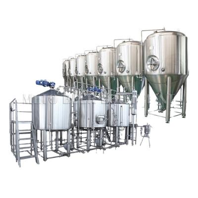 China Hotels 1000l 10bbl micro beer brewing equipment brewhouse beer brew system for sale for sale