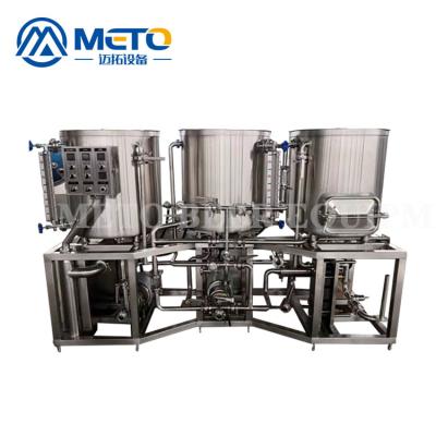 China Micro Home Brewpub Brewpub Beer System Beer homebrewing restaurant 100L homebrewing brewery equipment for sale