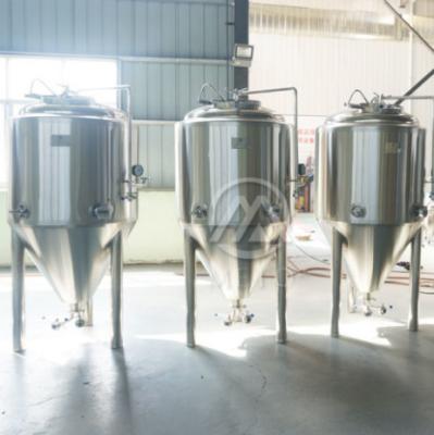 China Brewpub Beer Brewery Restaurant Manhole Stainless Steel Top Fermenter 1bbl for sale