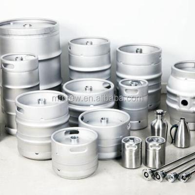 China Eco-friendly SUS304 20L 30L 50L 60L 1/6 keg 1/3 beer keg 1/2bbl for sale