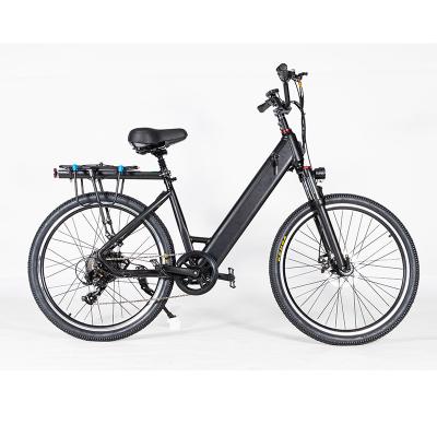 China Aluminum alloy factory direct wholesale 48v city electric bike with lithium battery for sale