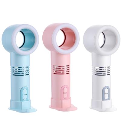 China Function: Fill 2000mAh Battery Fill Lightweight Portable Bladeless Fan Bladeless Light Portable Air Cooler for sale