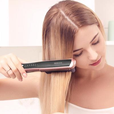 China Hotel Family Salon Heating Smart Hair Straightener Fast Hair Curler for sale