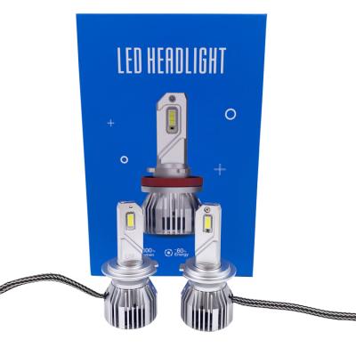 China High Power U9 Car LED Headlight Led Bulbs U9 H3 H4 H7 12V 45W High Brightness U9 LED Light for sale