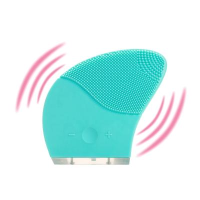 China New Face Cleansing Device DEEP CLEANSING Cleansing Silicone Scrub Facial Exfoliator Massage Brush for sale