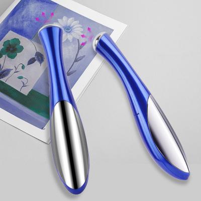 China Battery Operated Anti-Puffiness Smart Sensor Eye Face Lip Neck Care Anti Wrinkle Vibrator Massage Pen for sale