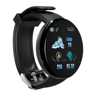 China GPS Navigation Most Popular Drogontech D18 App Wristband Fitness Tracker Heart Rate Monitor IP67 Round Screen D18s Smart Watch for sale