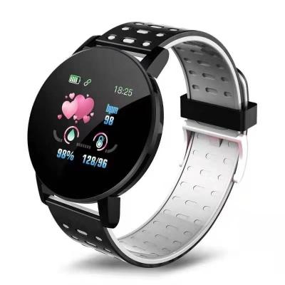 China Round Screen 119Plus Screen Touch Screen Wrist Band Men Women Blood Pressure Smartwatch Fitness Tracker Health IP67 Round for sale