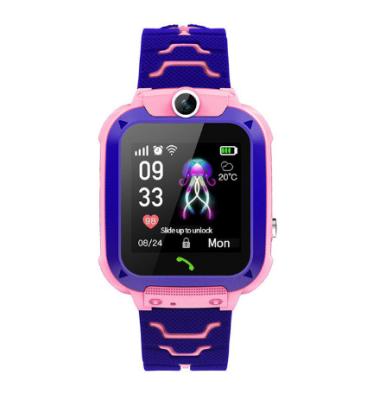 China Multi-Language GPS Navigation Child Kids Watches Model Q12 Lbs SOS IP67 Waterproof Child Smart Watch for Boys and Girls for sale