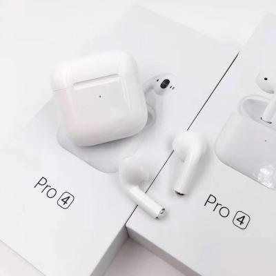 China Hot Selling Contact Perfect Sound Pro 4 Earbuds Controlled BT 5.0 Siri Stereo Waterproof Air Pro 4 TWS Wireless Earbuds for sale