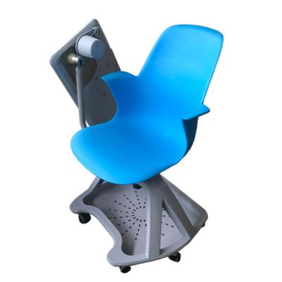 China Durable Modern Study Training Chair With Table , School Study Training Chairs With Attached Tables for sale