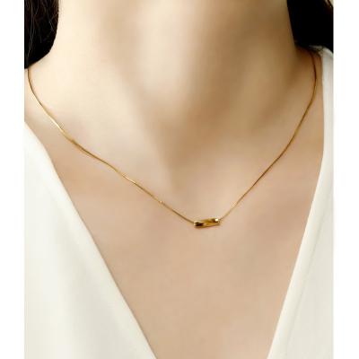 China Cute Gold Plated Custom Snake Pendant Necklace Fashion Jewelry Necklaces for Women Wholesale for sale