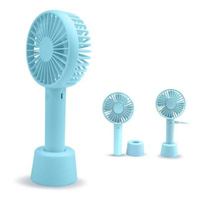 China With Torch Portable USB Mini Handheld Fan Rechargeable Fan With Base 3 Modes With Flashlight Available For Home Office Bedroom Travel for sale