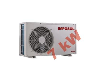 China 7 kilowatt outdoor air to water heat pump to retrofit electric water heaters for sale