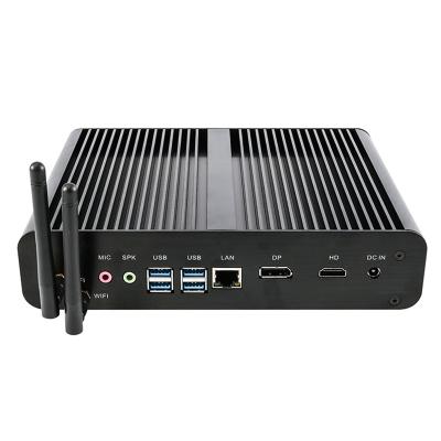 China For New EGLOBAL Business PC Intel i7 10710U 10510U Laptop Win10 M.2 NVMe 4K HTPC Nettop HD Mini Fanless DP for sale