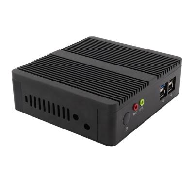 China For HD Graphics GDDR3 mini fanless LAN USB3.0 wifi PC dual mini PC J1900 fanless for sale